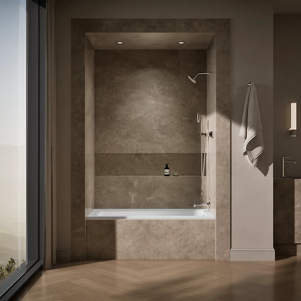 Kohler 1946-R-0 Archer 60X30 3-Flange Bath