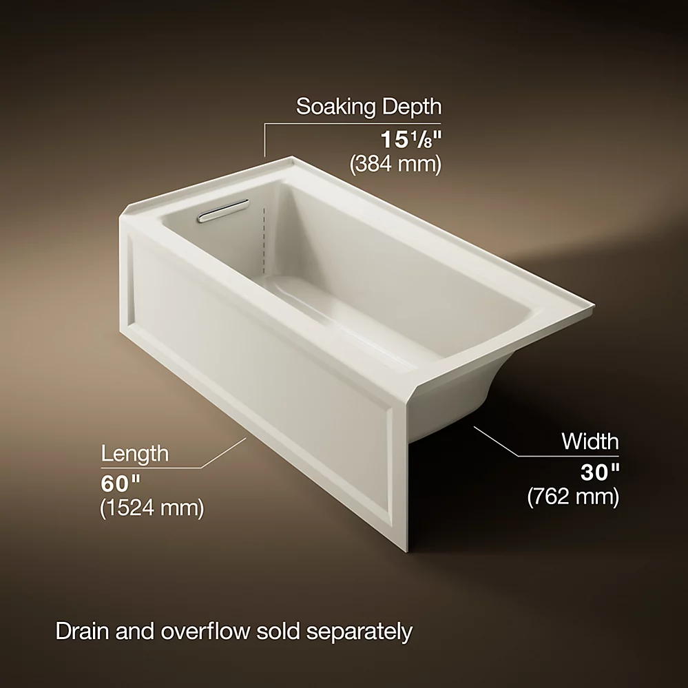 Kohler 1946-RA-96 Archer 60X30 Ia Bath