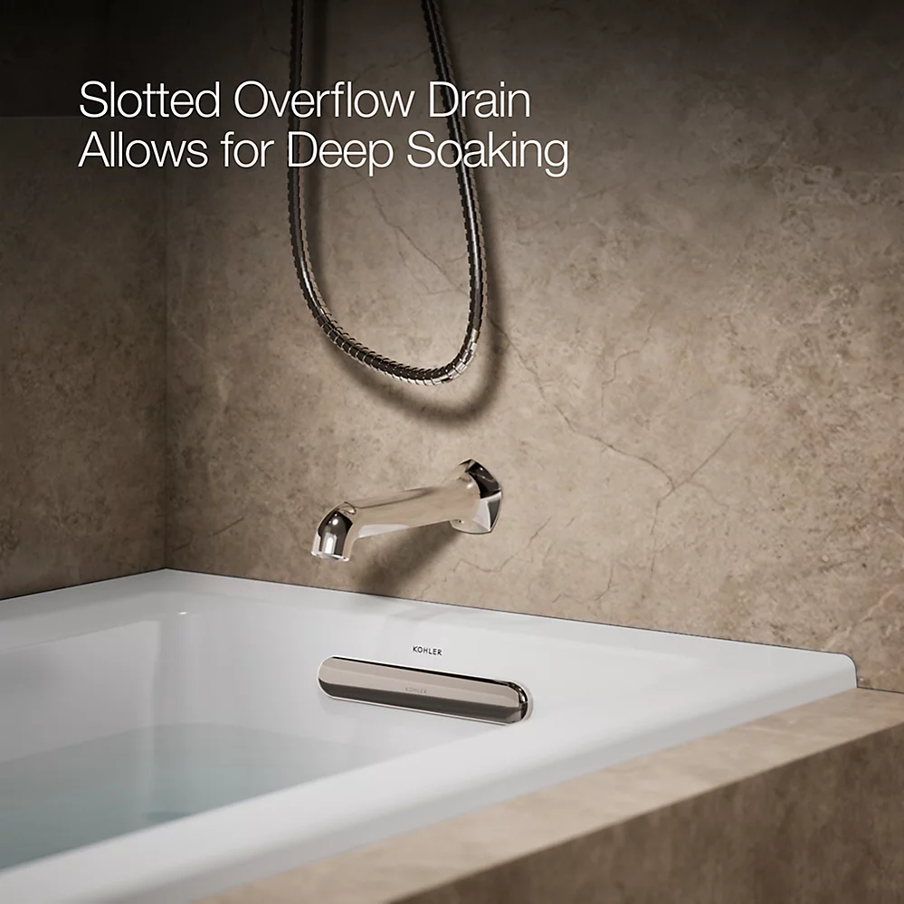 Kohler 1946-RW-0 Archer Bask 60X30 3-Flange Bath