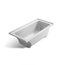 Kohler 1946-RW-95 Archer Bask 60X30 3-Flange Bath