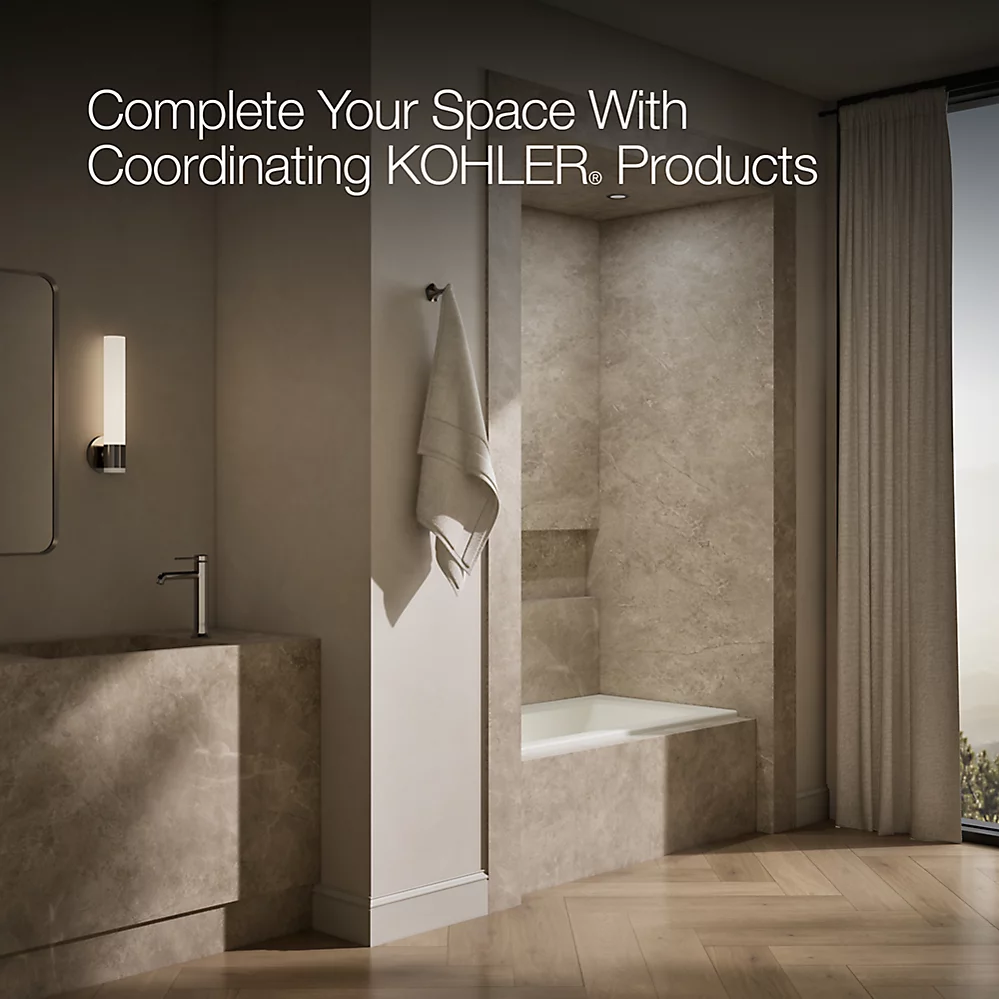 Kohler 1946-RW-96 Archer Bask 60X30 3-Flange Bath