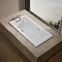 Kohler 1946-W1-0 Archer Bask 60X30 Drop-In Bath
