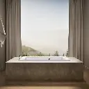 Kohler 1946-W1-0 Archer Bask 60X30 Drop-In Bath