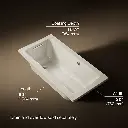 Kohler 1946-W1-96 Archer Bask 60X30 Drop-In Bath