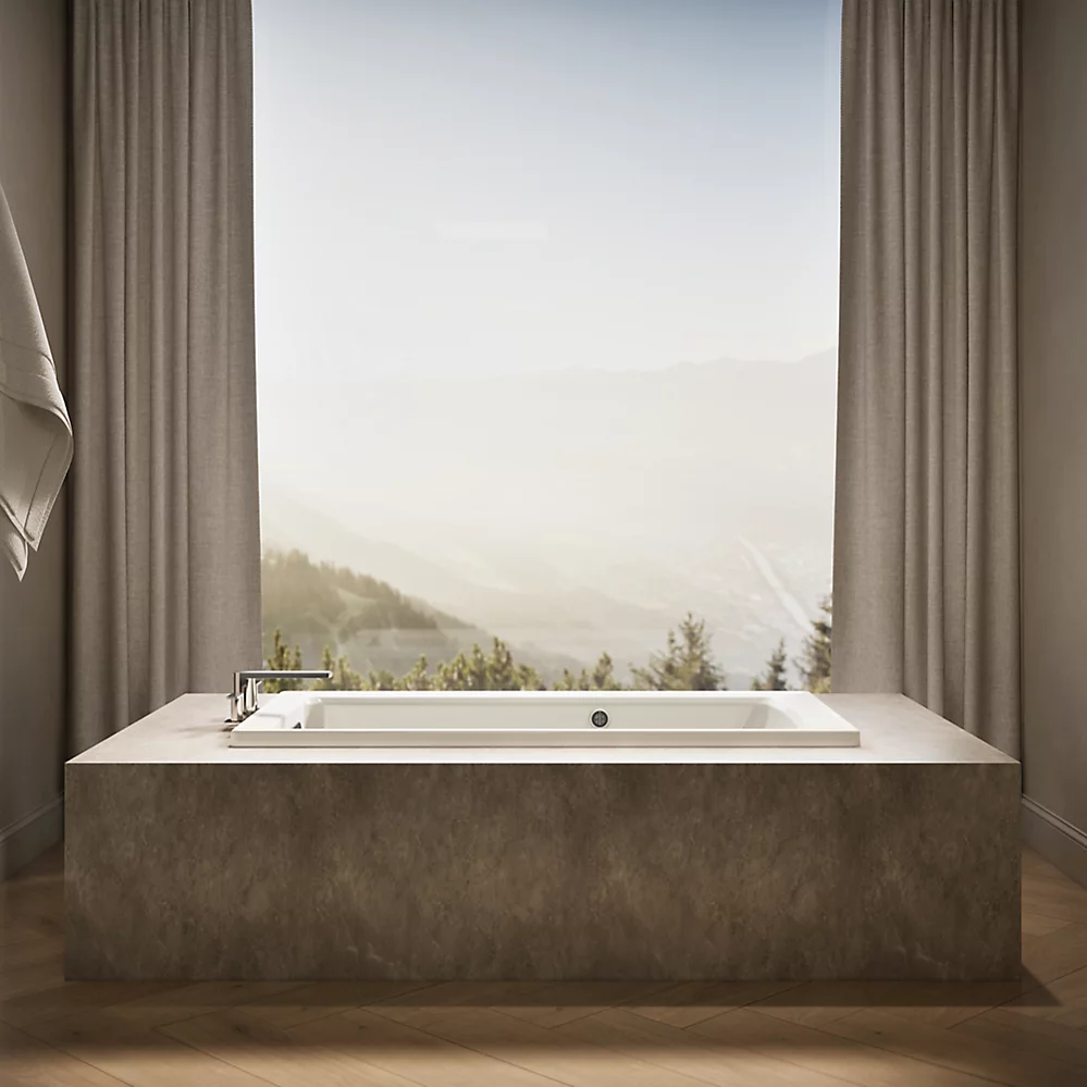 Kohler 1946-W1-96 Archer Bask 60X30 Drop-In Bath