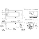 Kohler 1947-GHLW-7 Archer Heated Bbm Bask 5' Bath
