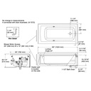 Kohler 1947-GHRAW-0 Archer Heated Bbm Bask 5' Ia Bath