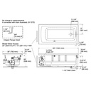 Kohler 1947-GHRF-7 Archer Heated Bbm 5' Bath, Rh Flg