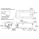 Kohler 1947-GHRW-7 Archer Heated Bbm Bask 5' Bath