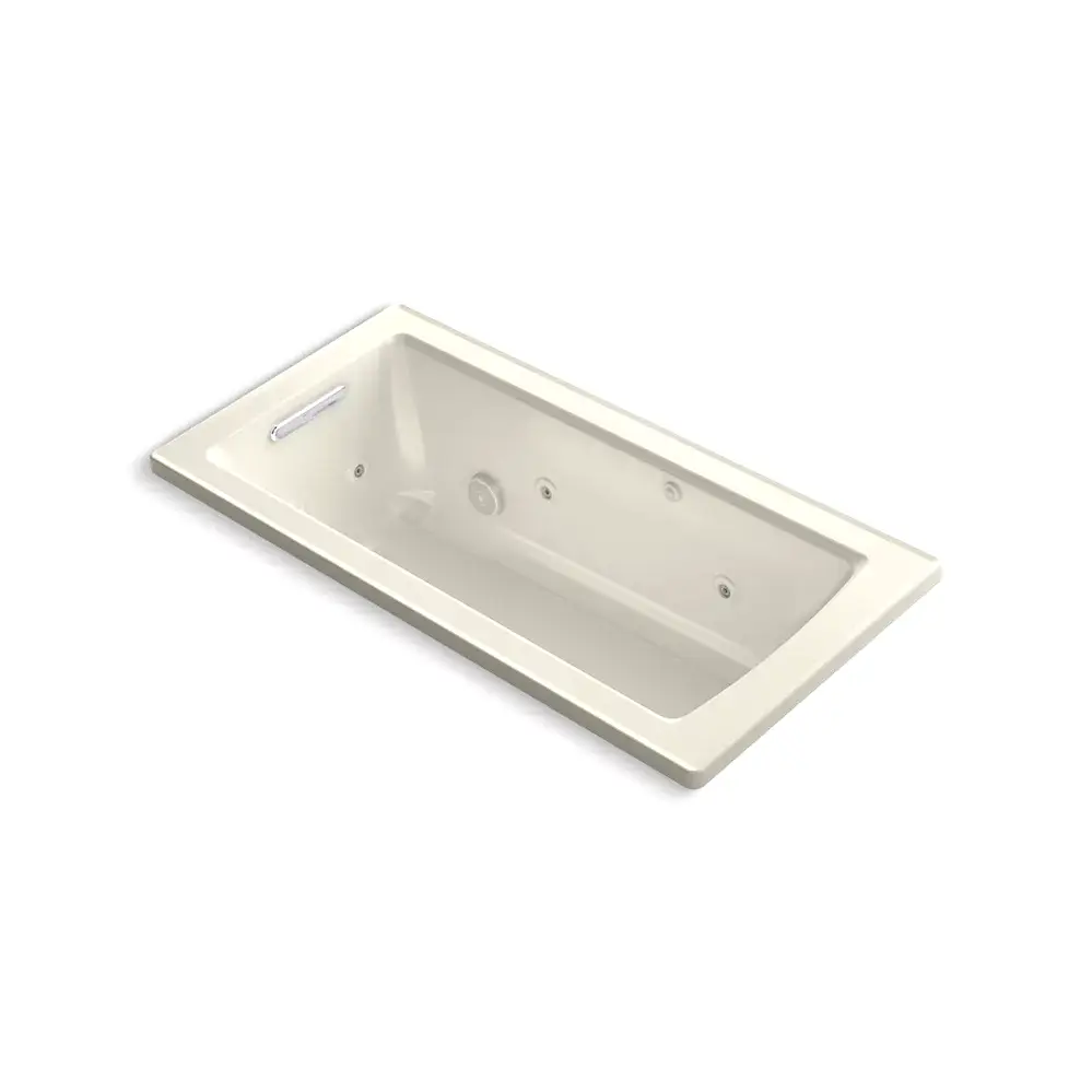 Kohler 1947-H-96 Archer 60X30 Drop-In Fj Whirlpool, Heat