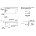 Kohler 1947-LA-0 Archer 60X30 Ia Fj Whirlpool