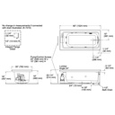 Kohler 1947-RH-96 Archer 60X30 Drop-In Wp, Heat, Rh Flg