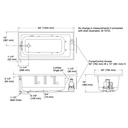Kohler 1947-W1-7 Archer Bask 60X30 Di Fj Whirlpool