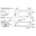 Kohler 1947-XGHRA-0 Archer Heated Bbm 60X30 Wp Rh Ia