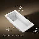 Kohler 1948-0 Archer 66X32 Bath, Drop-In