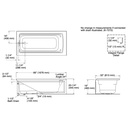 Kohler 1948-LA-0 Archer 66X32 Ia Bath