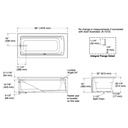 Kohler 1948-LAW-7 Archer Bask 66X32 Ia Bath