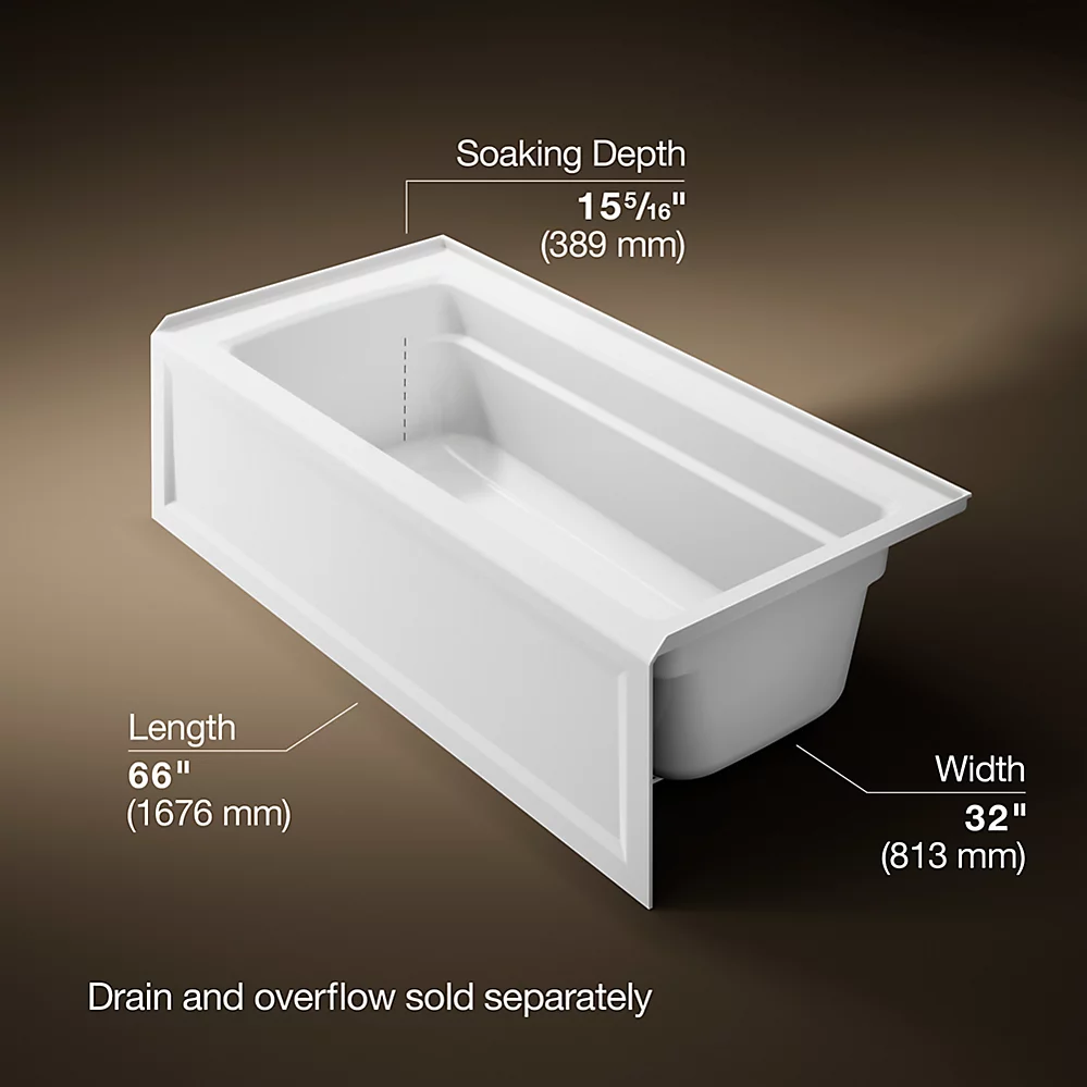 Kohler 1948-RA-0 Archer 66X32 Ia Bath