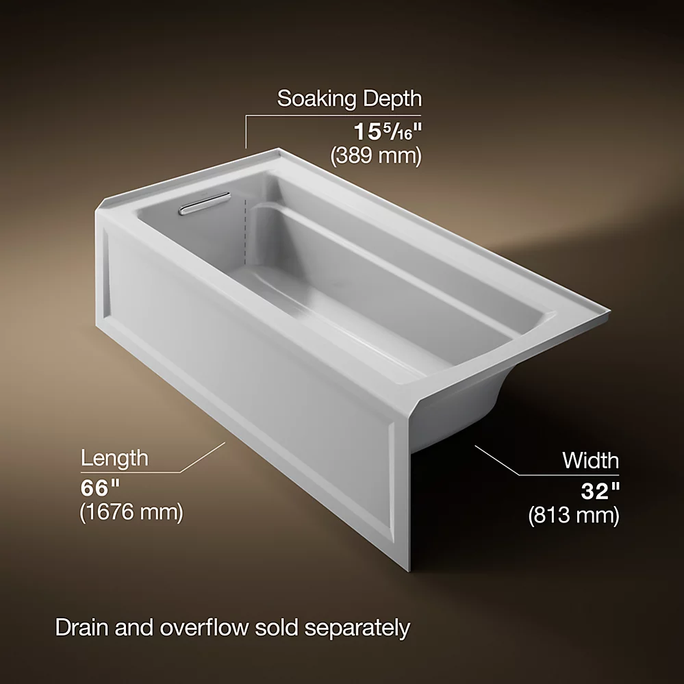 Kohler 1948-RA-95 Archer 66X32 Ia Bath