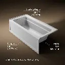 Kohler 1948-RA-95 Archer 66X32 Ia Bath