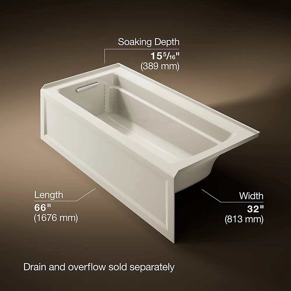 Kohler 1948-RA-96 Archer 66X32 Ia Bath