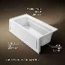 Kohler 1948-RAW-0 Archer Bask 66X32 Ia Bath