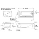 Kohler 1948-RAW-0 Archer Bask 66X32 Ia Bath