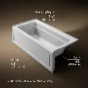 Kohler 1948-RAW-95 Archer Bask 66X32 Ia Bath