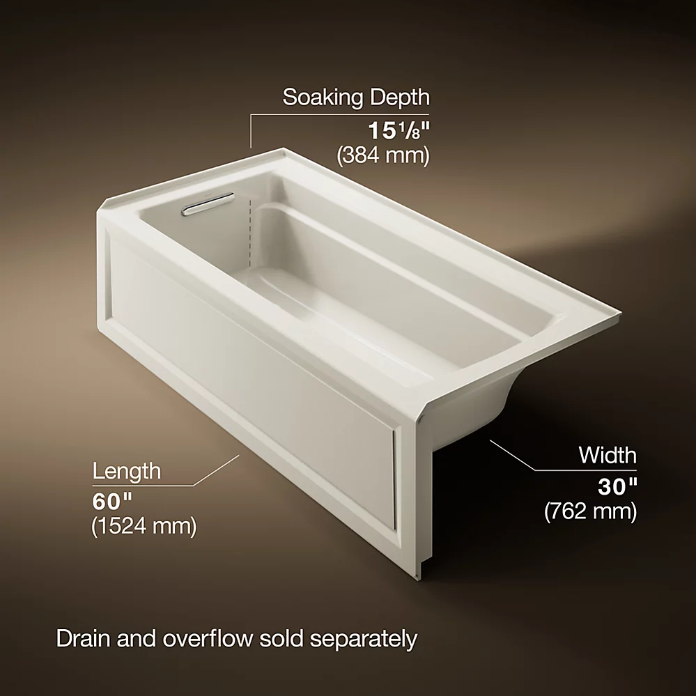 Kohler 1948-RAW-96 Archer Bask 66X32 Ia Bath