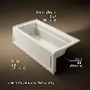 Kohler 1948-RAW-96 Archer Bask 66X32 Ia Bath