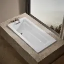 Kohler 1948-W1-0 Archer Bask 66X32 Bath, Drop-In