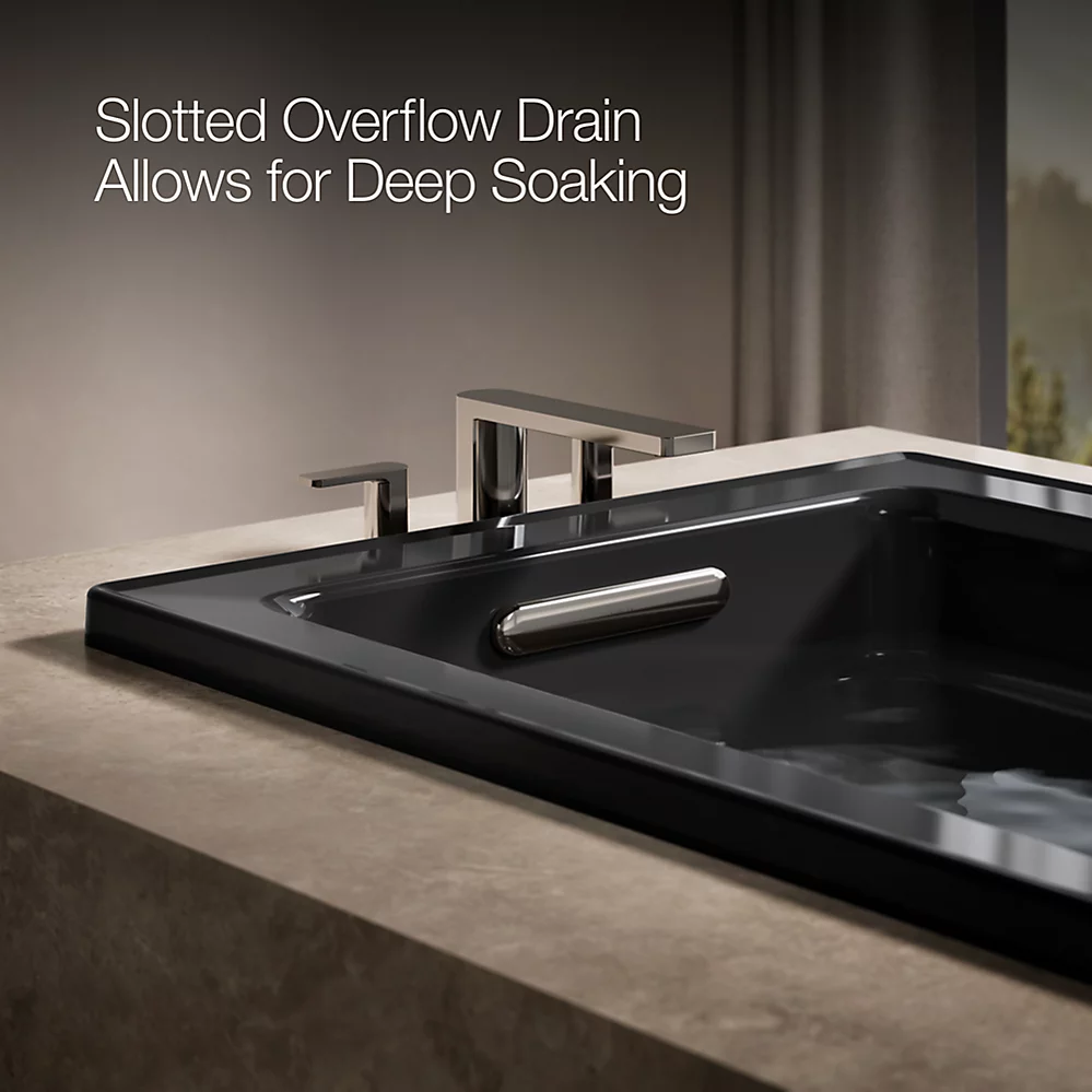 Kohler 1948-W1-7 Archer Bask 66X32 Bath, Drop-In
