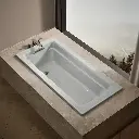 Kohler 1948-W1-95 Archer Bask 66X32 Bath, Drop-In