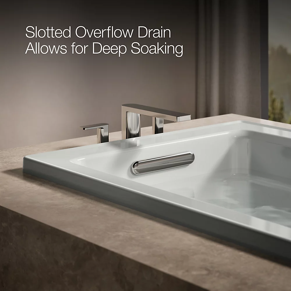 Kohler 1948-W1-95 Archer Bask 66X32 Bath, Drop-In