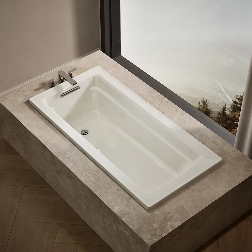 Kohler 1948-W1-96 Archer Bask 66X32 Bath, Drop-In