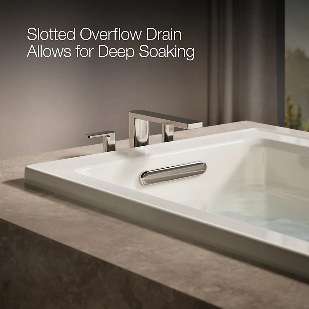 Kohler 1948-W1-96 Archer Bask 66X32 Bath, Drop-In