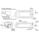 Kohler 1949-GHRAW-96 Archer Heated Bbm Bask Ia Bath