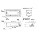 Kohler 1949-H-7 Archer Drop-In Fj Whirlpool, 5.5' Heat