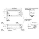 Kohler 1949-W1-0 Archer Bask Drop-In Fj Whirlpool, 5.5'