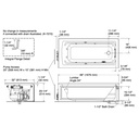 Kohler 1949-XGHRA-0 Archer Heated Bbm 66X32 Wp Rh Ia