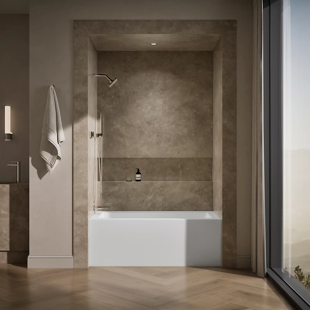 Kohler 1957-LA-0 Underscore 60X32 Ia Bath, Lh