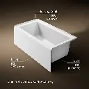 Kohler 1957-RA-0 Underscore 60X32 Ia Bath, Rh