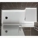 Kohler 1977-96 Tresham 60 X 32 Seated Receptor Lh