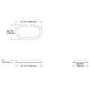 Kohler 20027-7 Artifacts Freestanding Bath Base