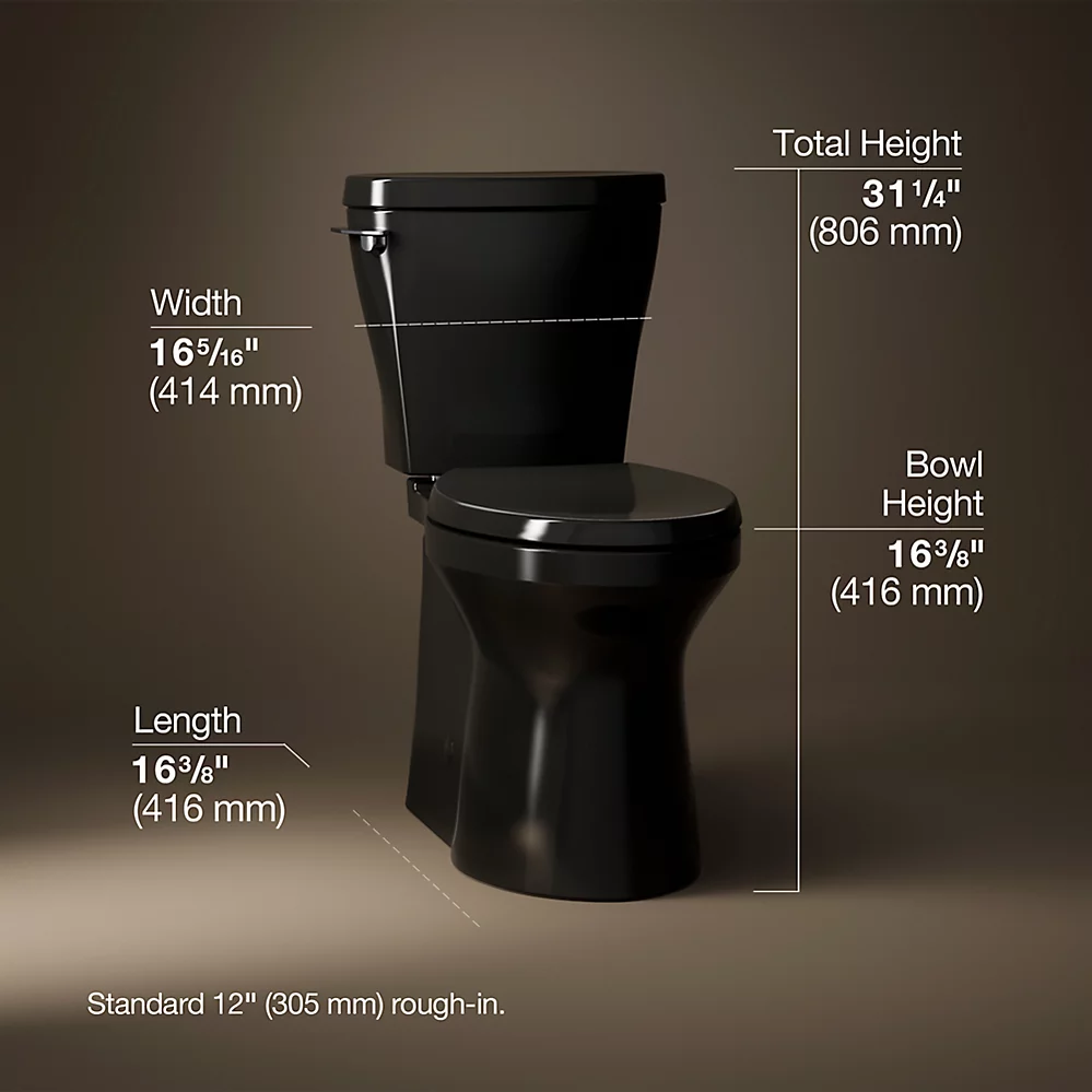 Kohler 20197-7 Betello Ch Eb 1.28 2-Pc Tlt