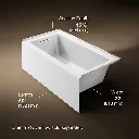 Kohler 20202-LA-0 Underscore 60X32 Ia Bath