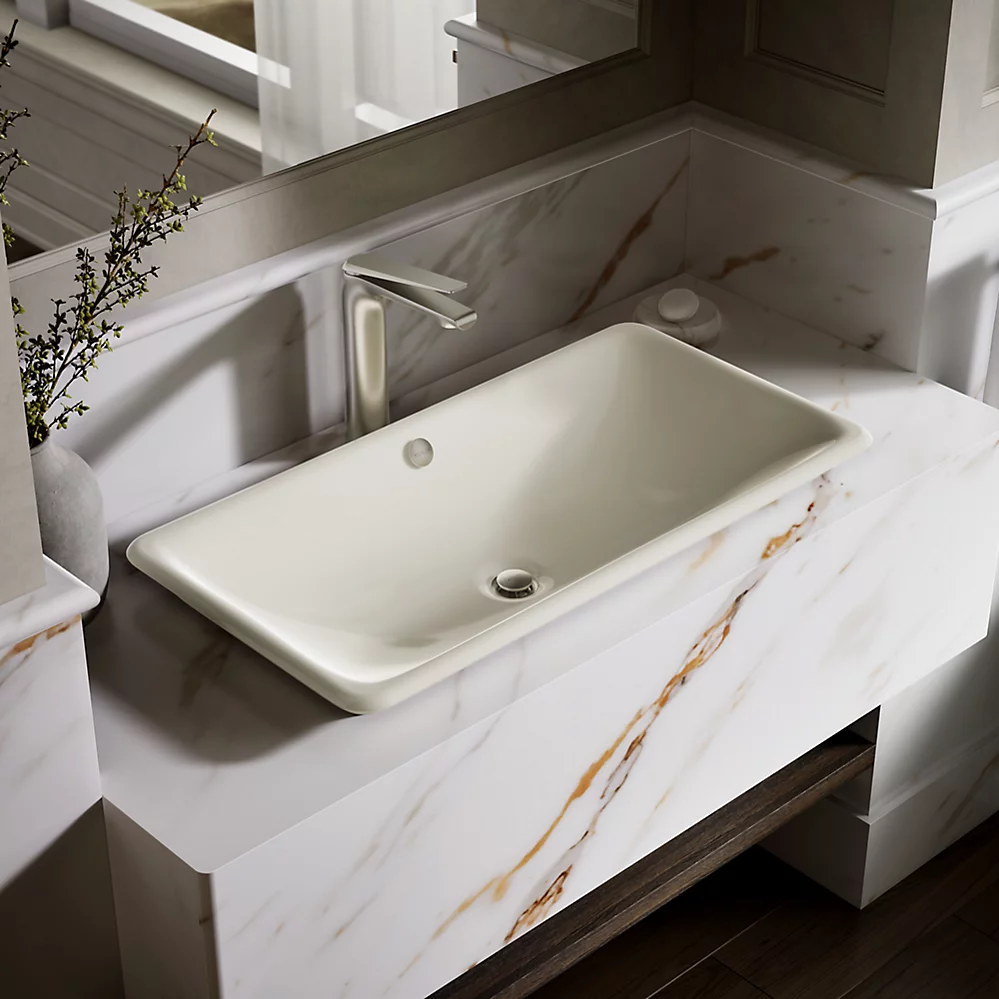 Kohler 20212-B-96 Iron Plains Wading Pool Lrg Rect Lav