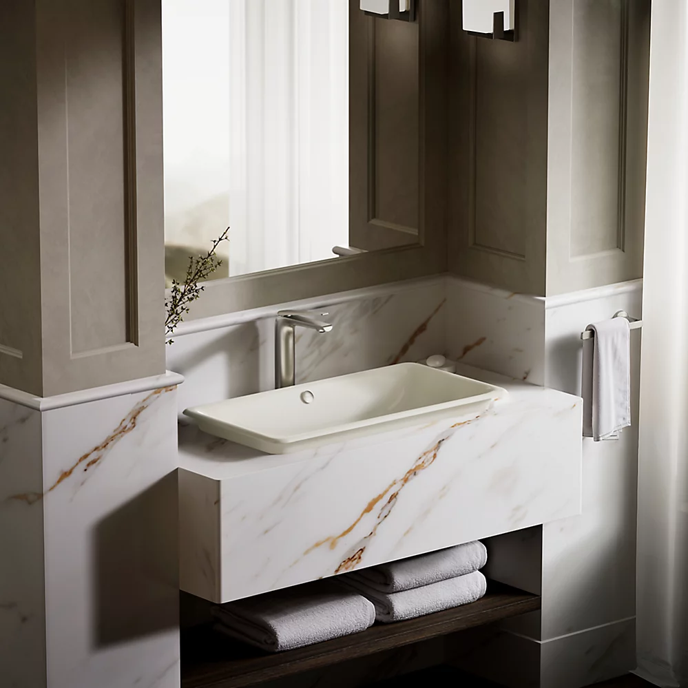Kohler 20212-B-96 Iron Plains Wading Pool Lrg Rect Lav