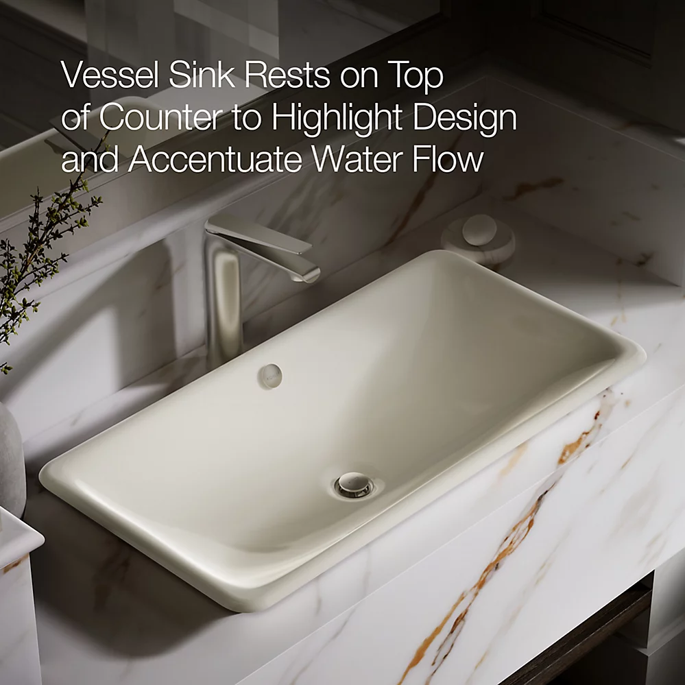 Kohler 20212-B-96 Iron Plains Wading Pool Lrg Rect Lav