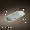 Kohler 20213-FF Iron Plains Wading Pool Capsule Lav